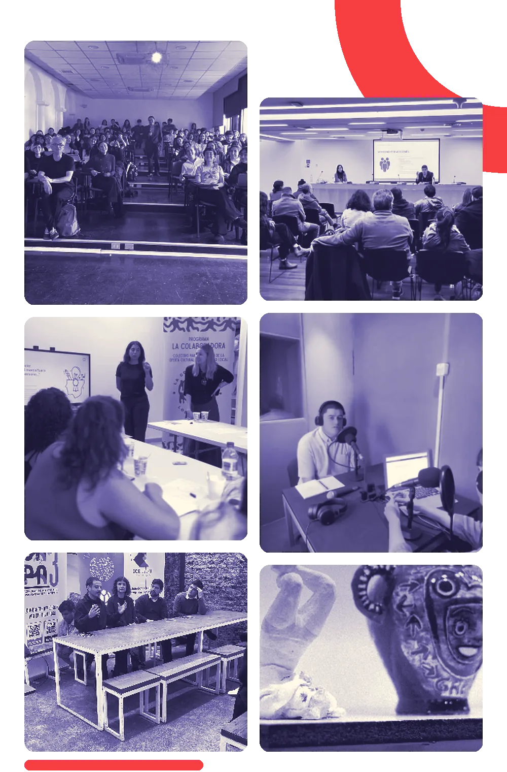Actividades de CAPA3: charlas, talleres, conversatorios y el podcast Hablemos de Arte